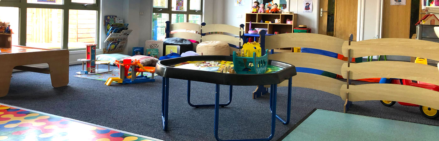 Toddler room – a safe, happy and stimulating environment for children