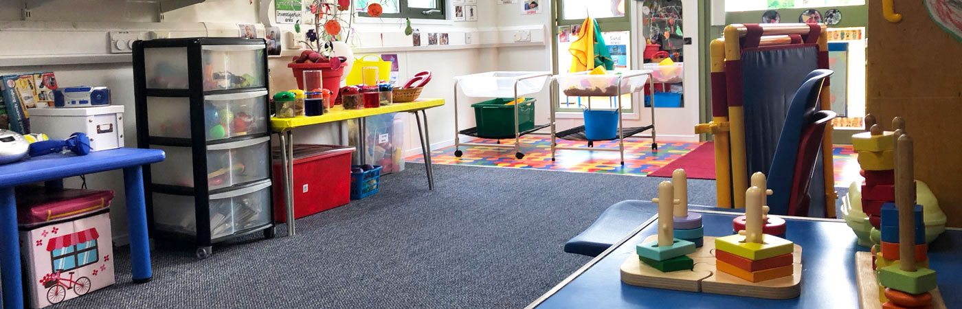 Playroom – offers varied and exciting learning experiences
